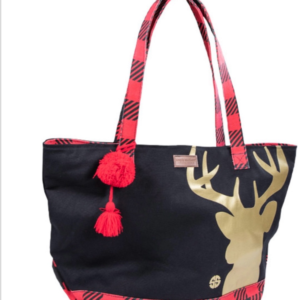 NWT Deer Canvas Tote by Simply Southern | OS